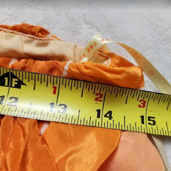 New M Farm Rio x Anthropologie Gradient stripes star halter maxi dress in orange